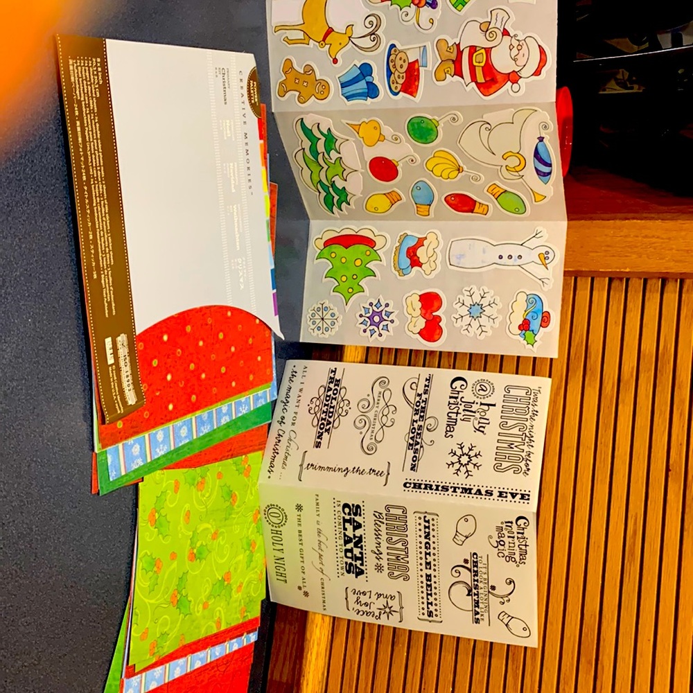 Creative Memories Primary Christmas Album Kit